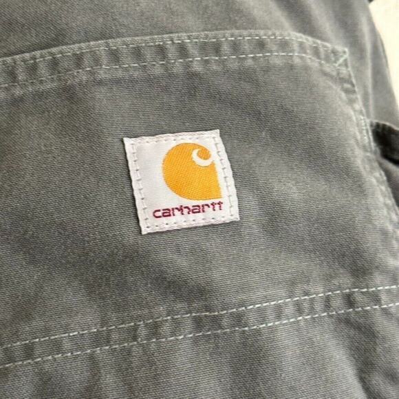Carhartt Cargo Utility‎ Shorts Men's 38 Gray Loosefit Canvas - Picture 5 of 6
